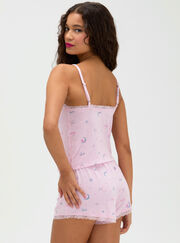 Moon & stars modal short cami set
